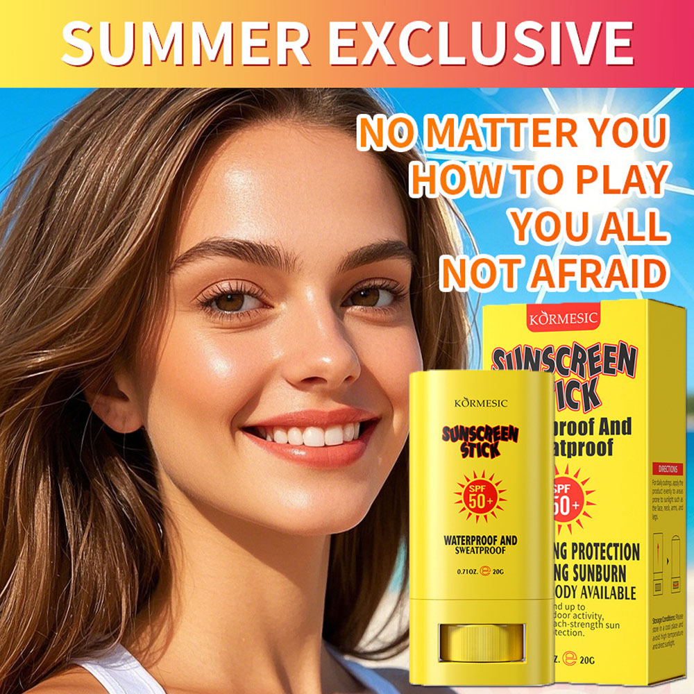 Sunstick Korean Spf - 1/3/5pcs Sunscreen Cream Stick SPF 50+