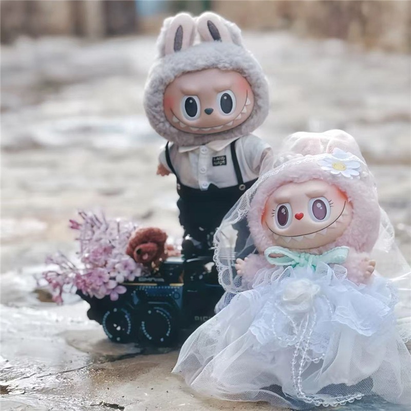 15 17cm For Labubu Doll Korean - Korean Lifestyle Movie recension och pris