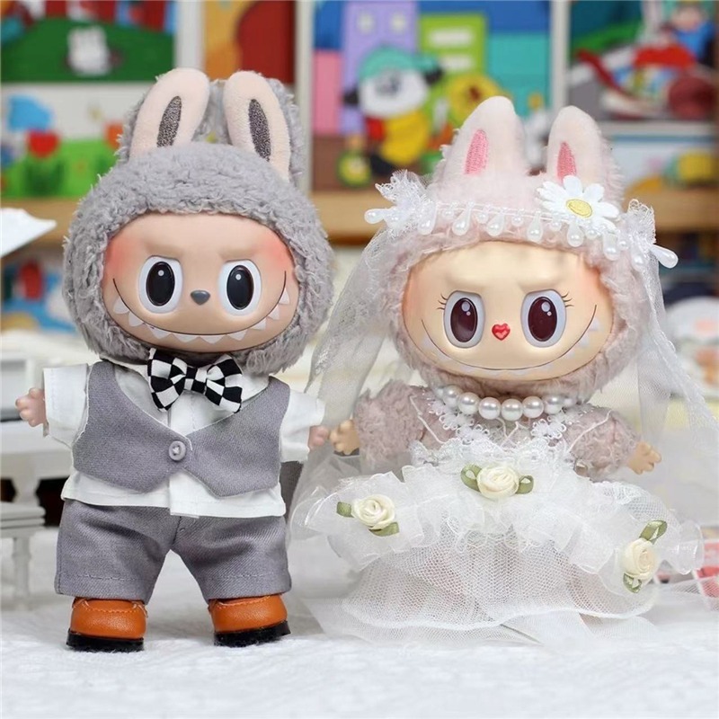 15 17cm For Labubu Doll Korean - Korean Lifestyle Movie recension och pris